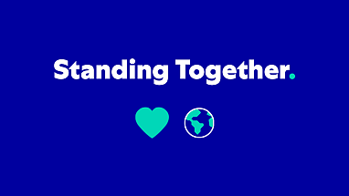 standing together